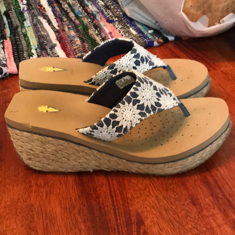 Volatile Wedge Sandals